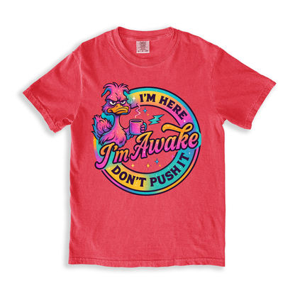 Im Here Ducky T-shirt T-shirt - Watermelon