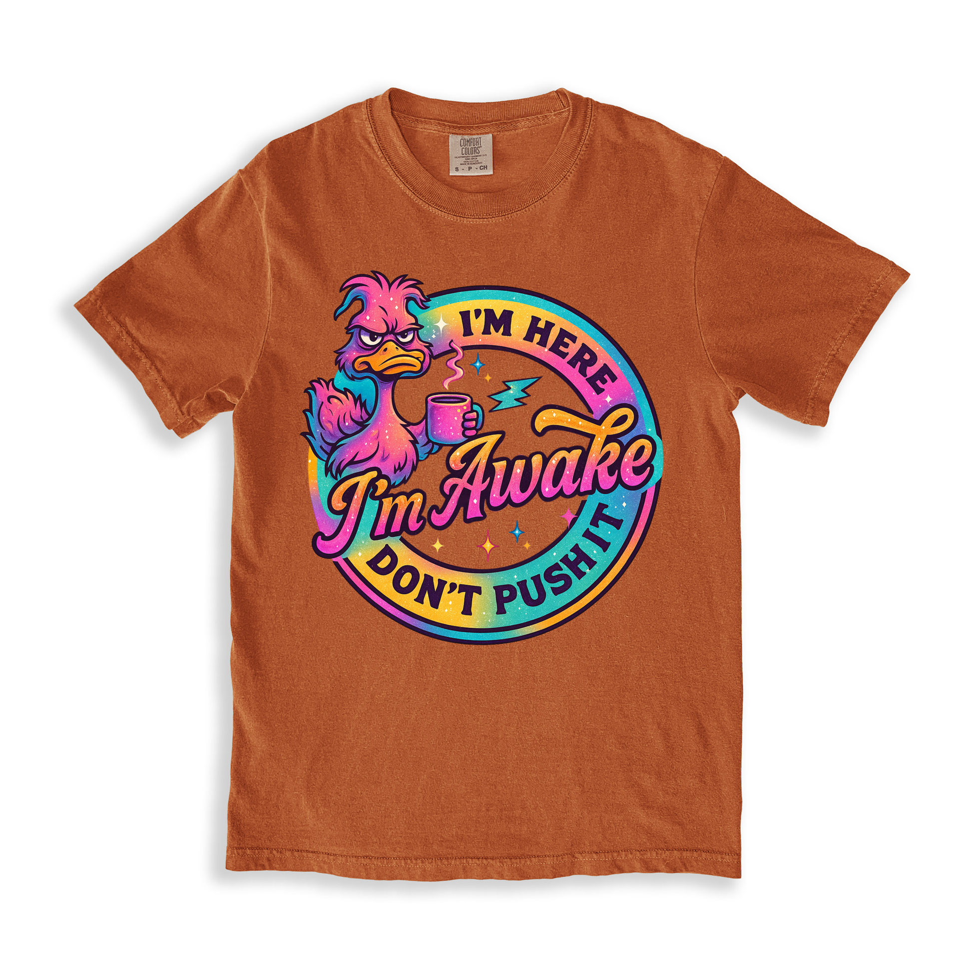 Im Here Ducky T-shirt T-shirt - Yam