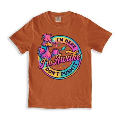 Im Here Ducky T-shirt T-shirt - Yam