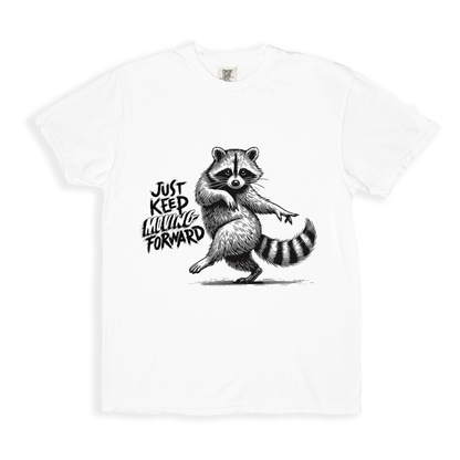 Just Keep Moving Forward T-shirt - White