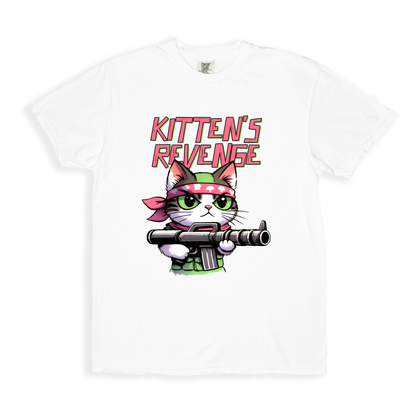 Kitten_s Revenge(1) T-shirt - White