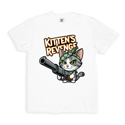 Kitten_s Revenge T-shirt - White