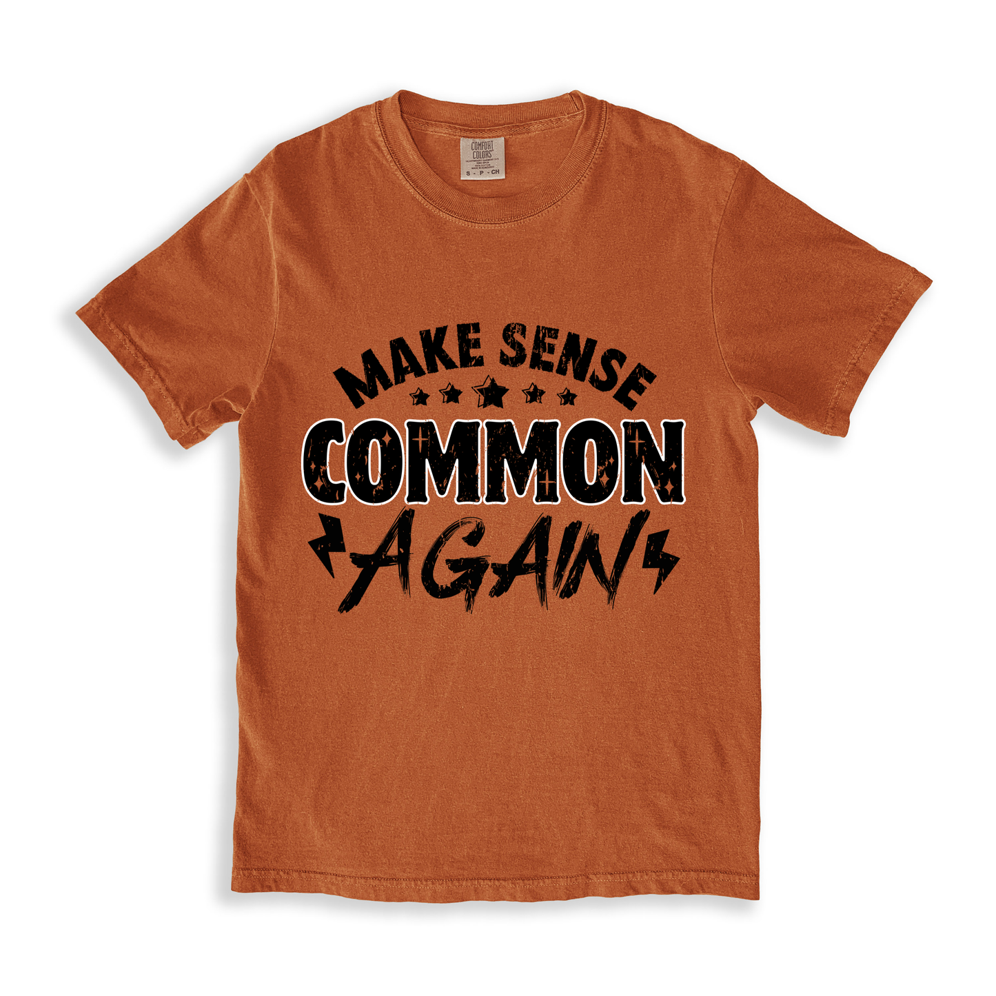 Make Sense Common Again(1) T-shirt - Yam