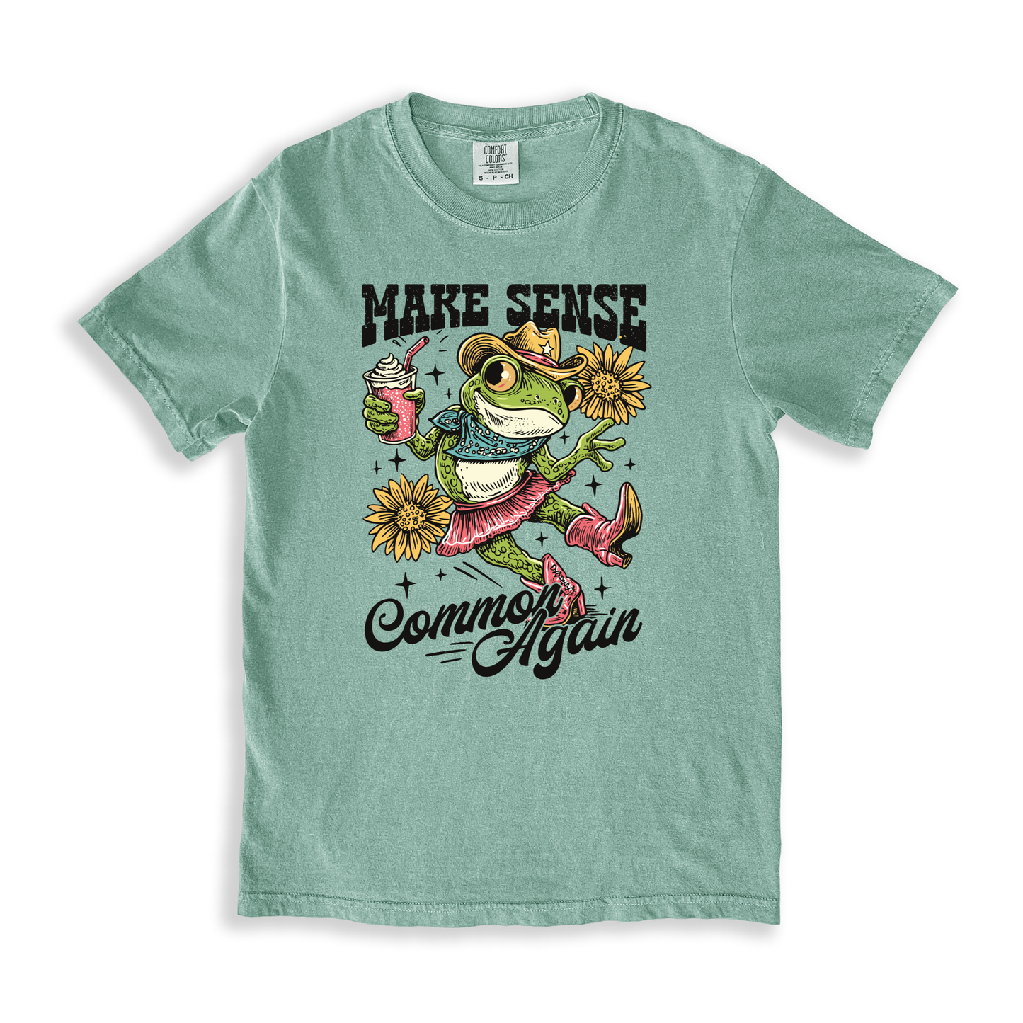 Make Sense Common Again T-shirt - Bay