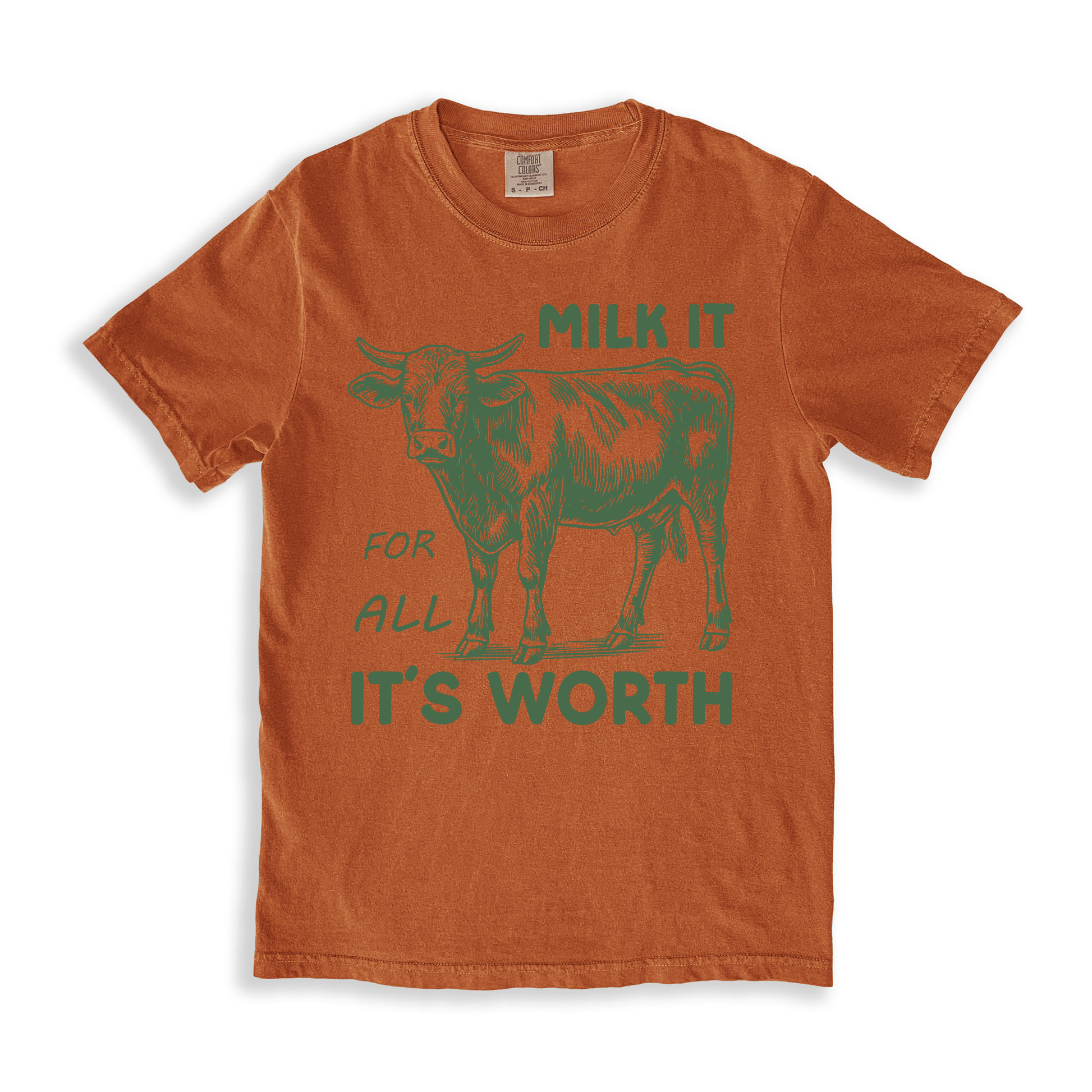Milk It For All It_s Worth T-shirt - Yam
