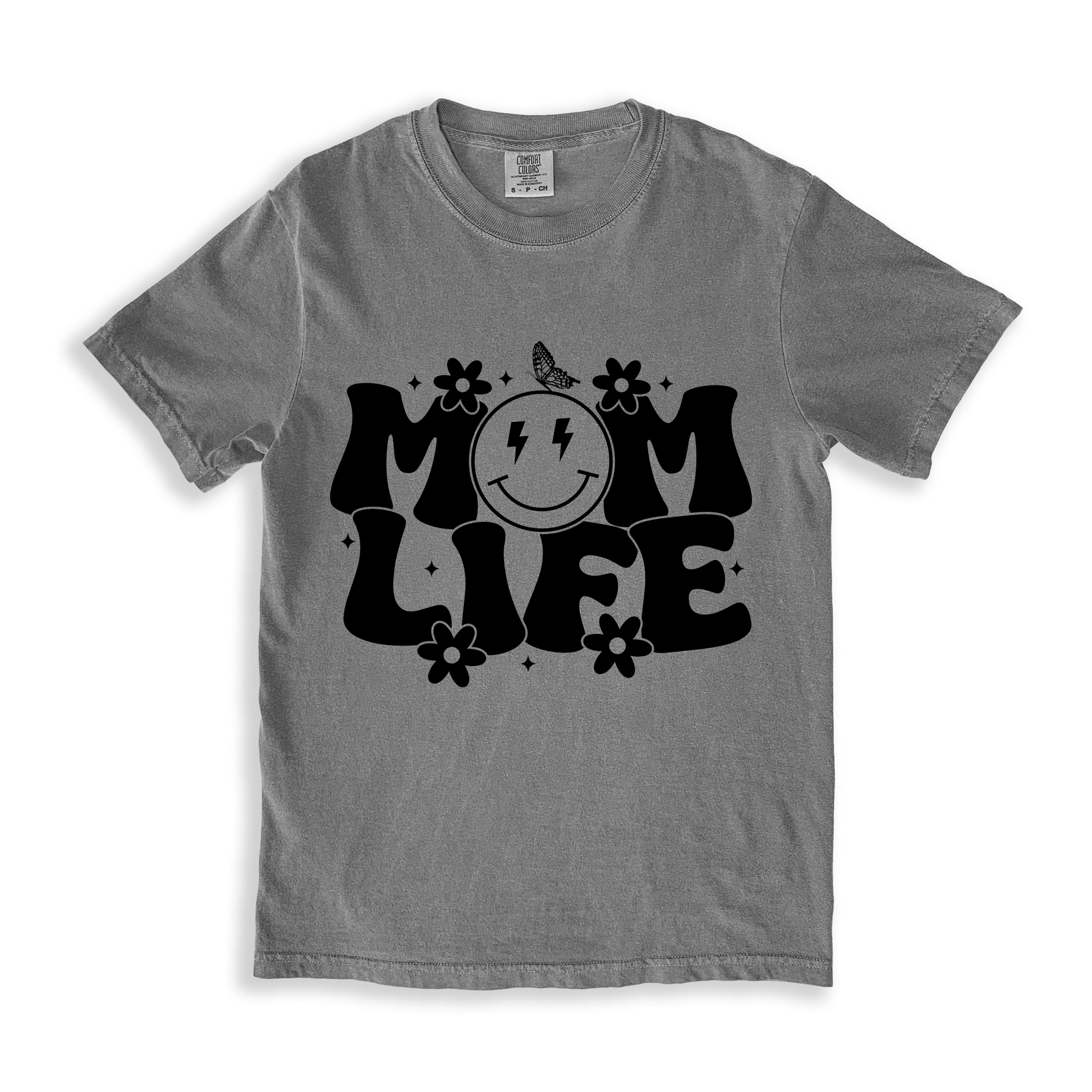 Mom Life(1) T-shirt - Grey