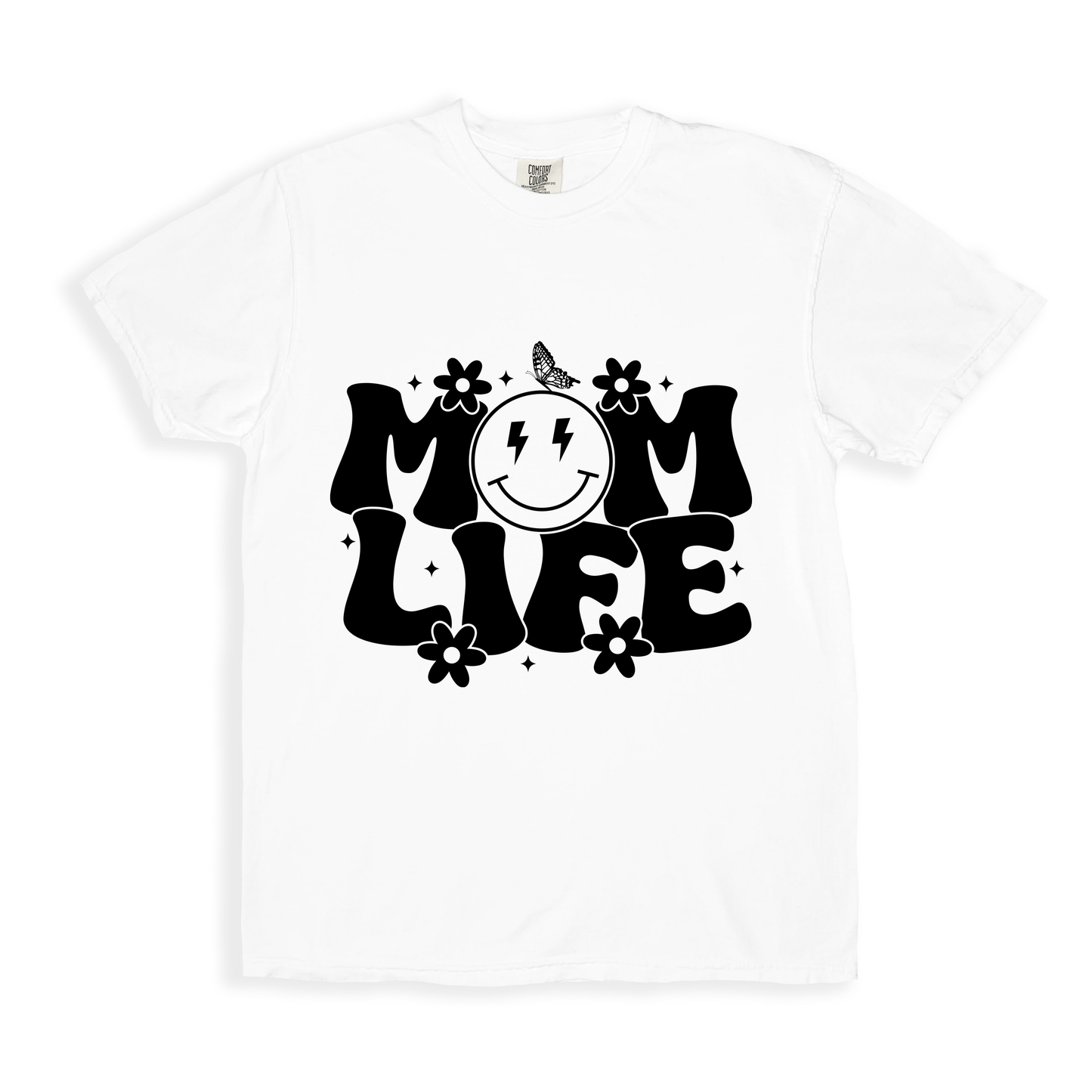 Mom Life(1) T-shirt - White