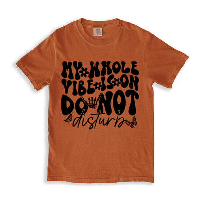 My Whole Vibe Is On Do Not Disturb 2 T-shirt - Yam
