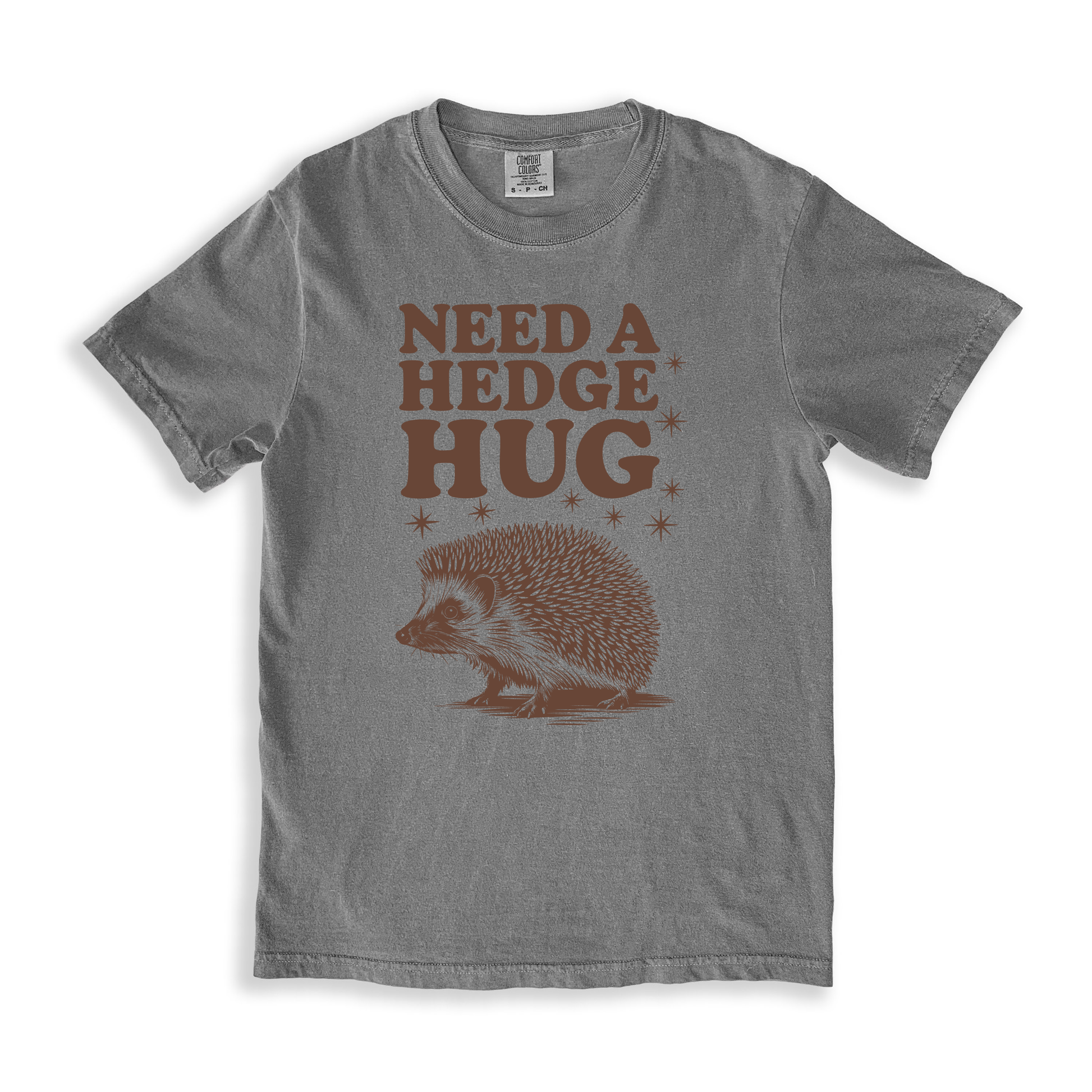 Need A Hedge Hug 2 T-shirt - Grey
