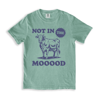 Not In The Moood T-shirt - Bay