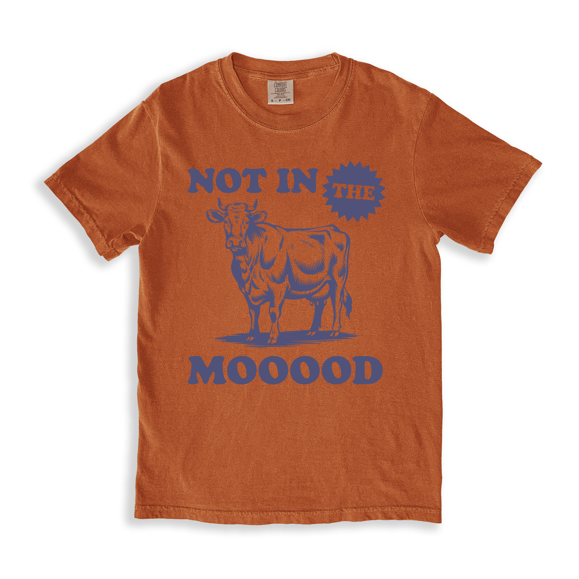 Not In The Moood T-shirt - Yam