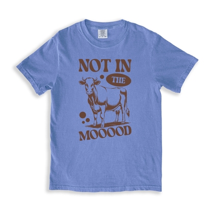 Not In The Mooood T-shirt - BlueJean