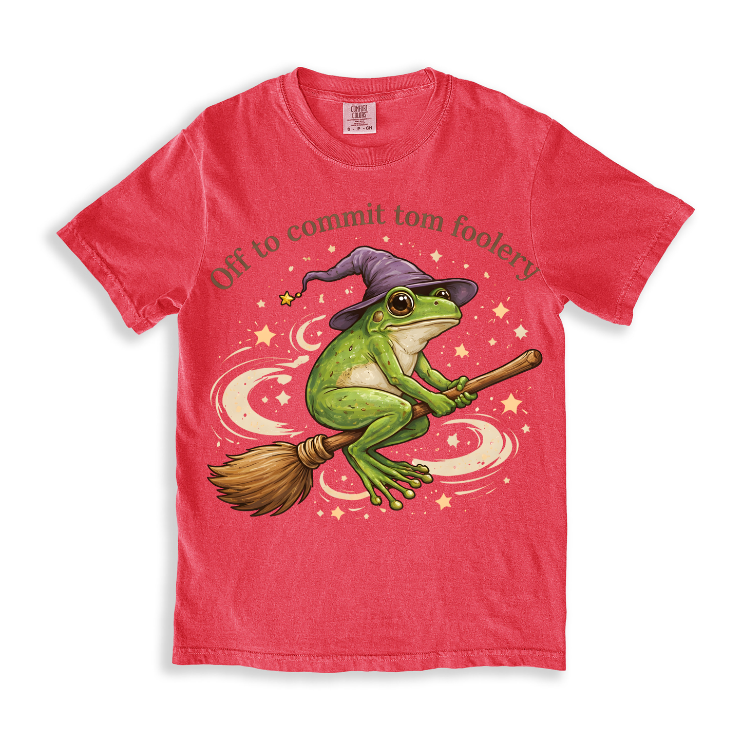 Off To Commit Tom Foolery T-shirt - Watermelon