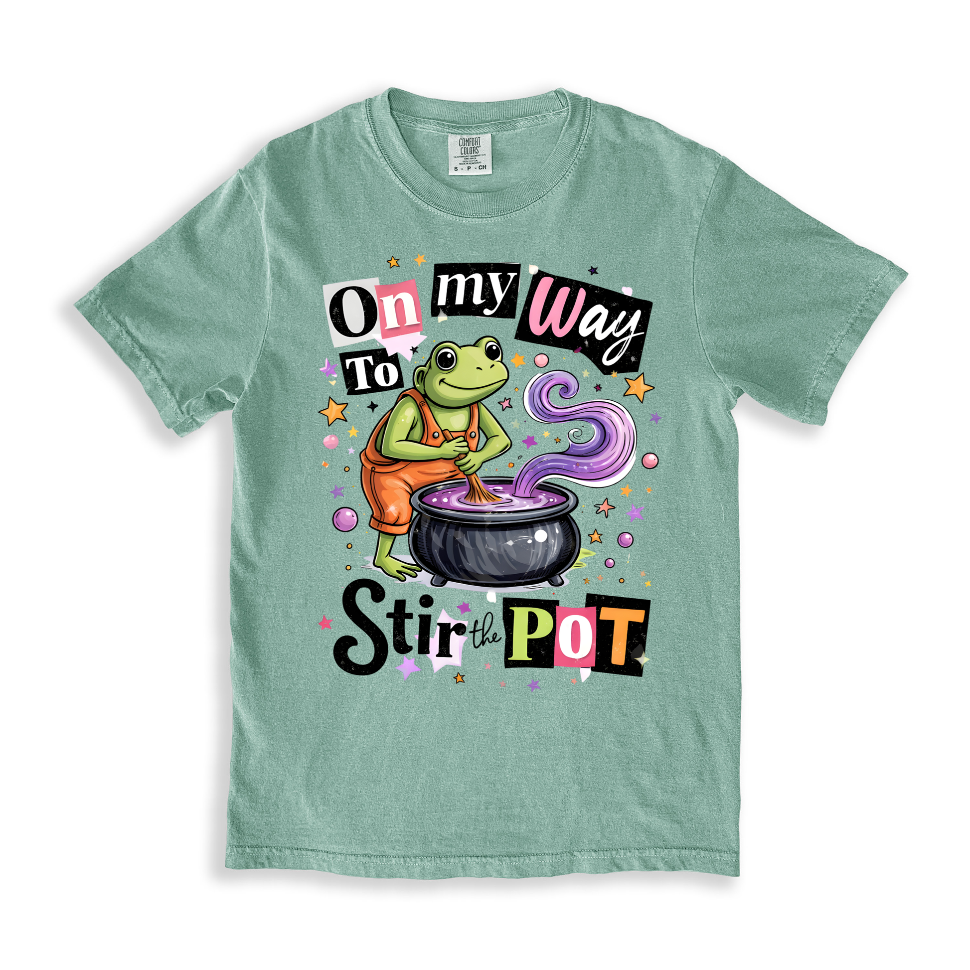 On My Way To Stir The Pot T-shirt - Bay
