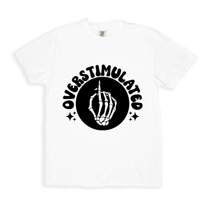 Overstimulated T-shirt - White