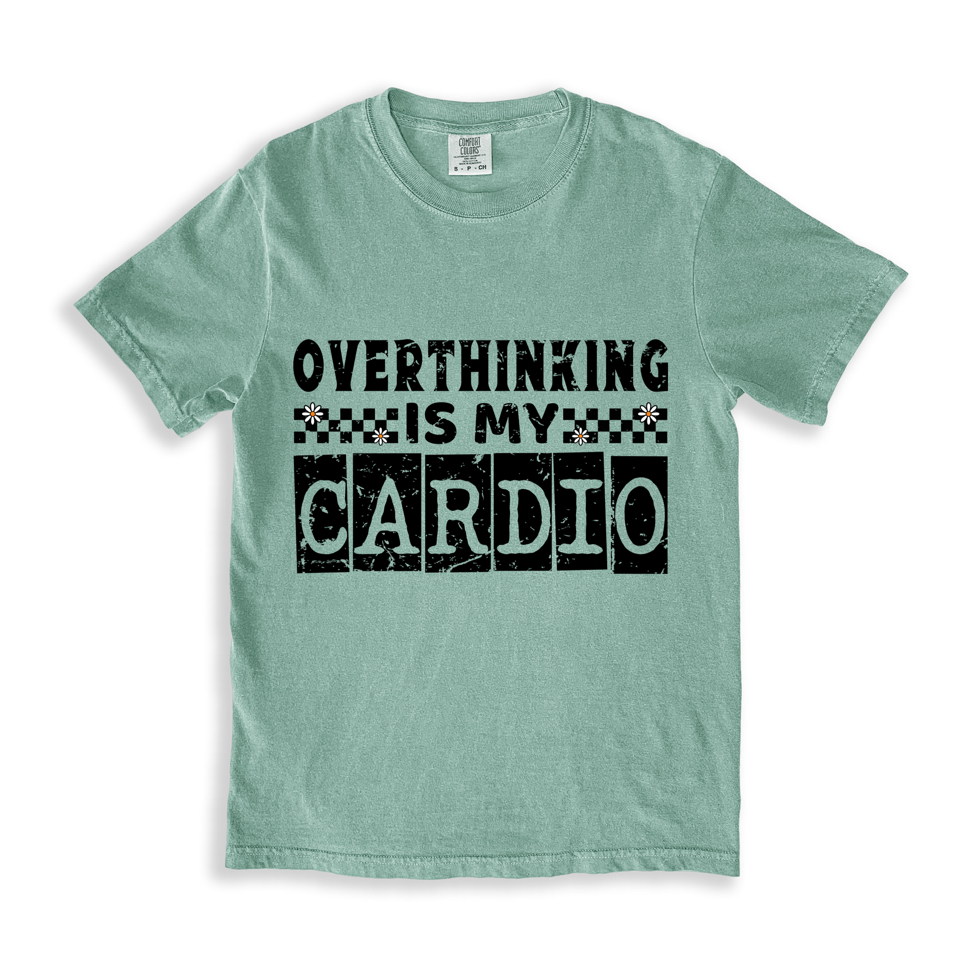 Overthinking Is My Cardio T-shirt - Bay