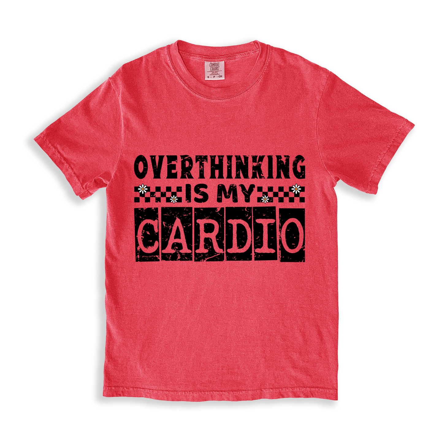 Overthinking Is My Cardio T-shirt - Watermelon
