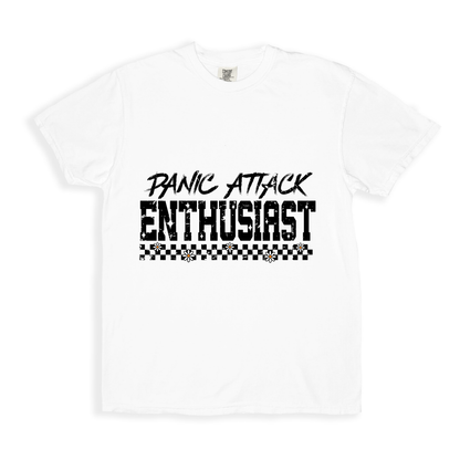 Panic Attack Enthusiast T-shirt - White