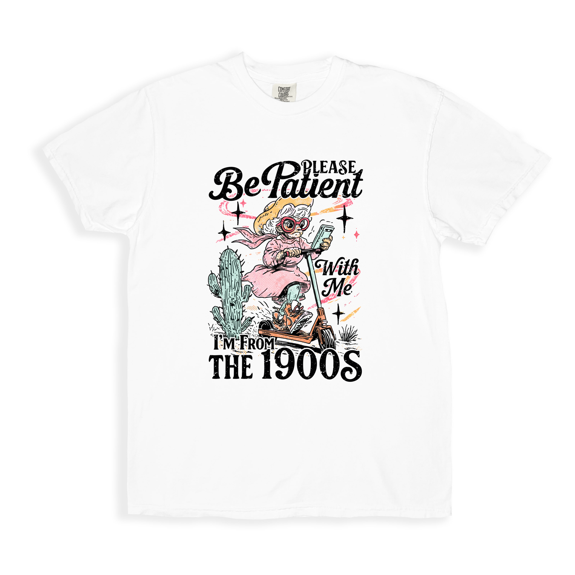 Please Be Patient With Me T-shirt - White