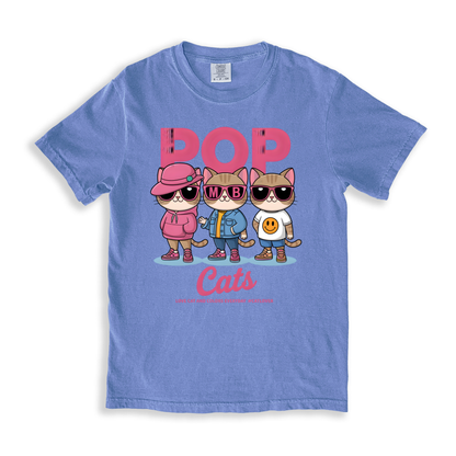 Pop Cats T-shirt - BlueJean