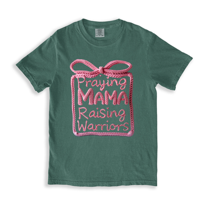 Praying Mama Raising Warriors T-shirt