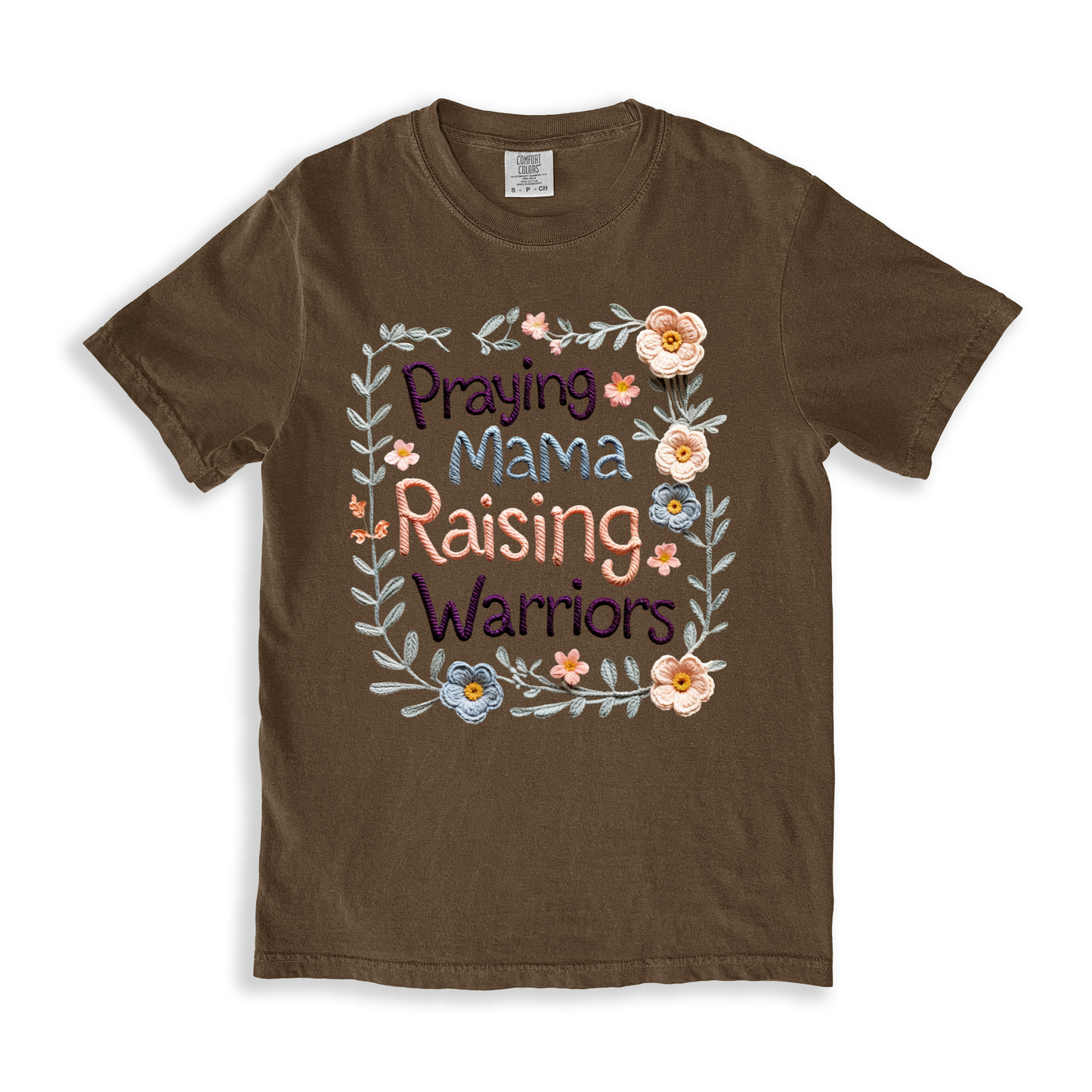 Praying Mama Rasing Warriors T-shirt