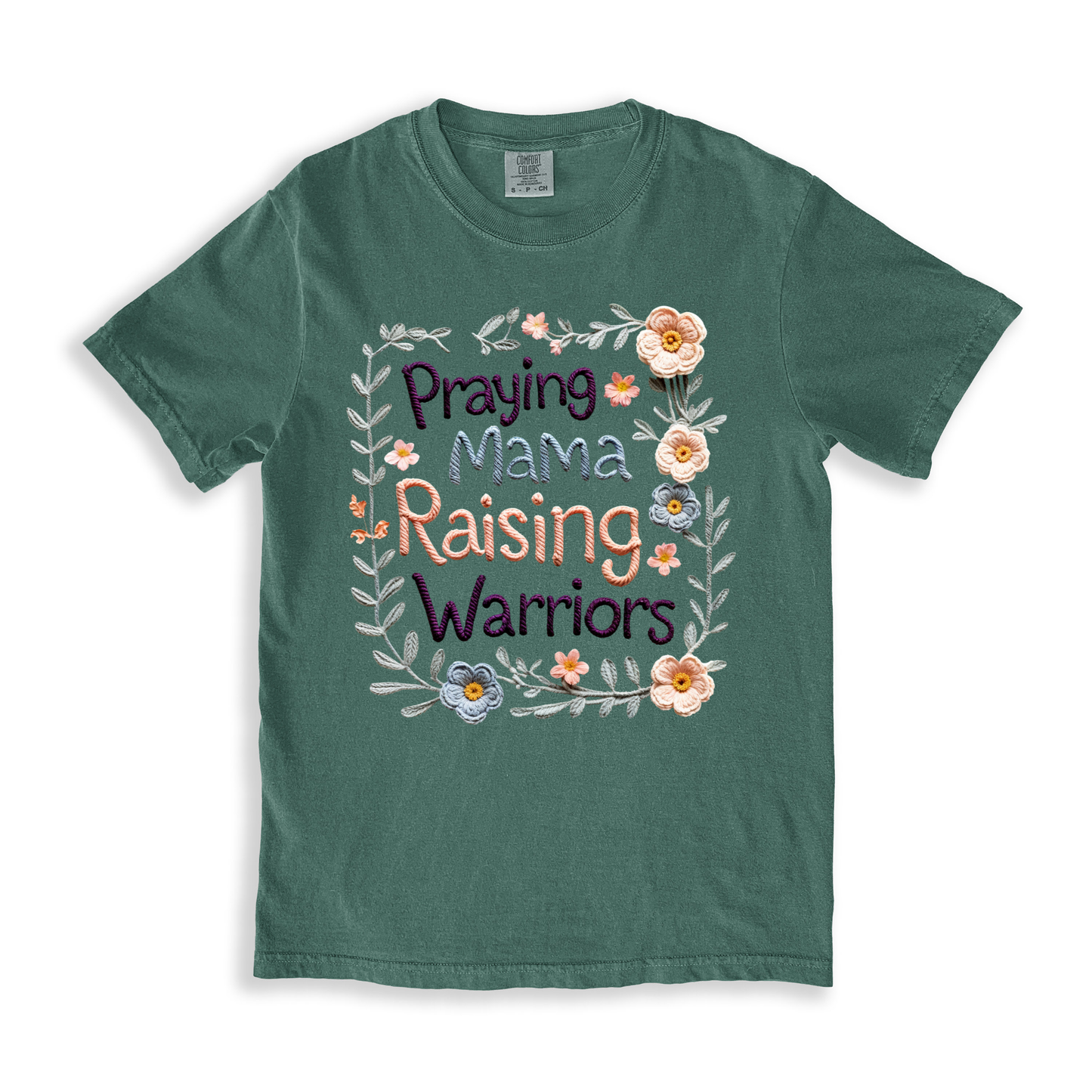 Praying Mama Rasing Warriors T-shirt
