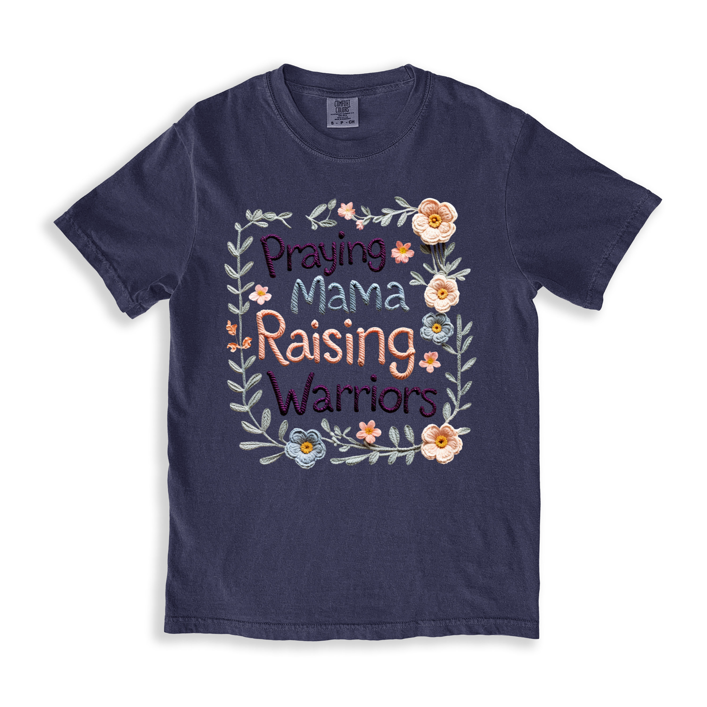 Praying Mama Rasing Warriors T-shirt
