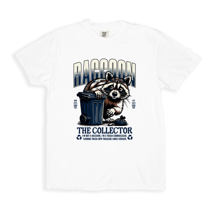 Raccoon The Collector T-shirt - White
