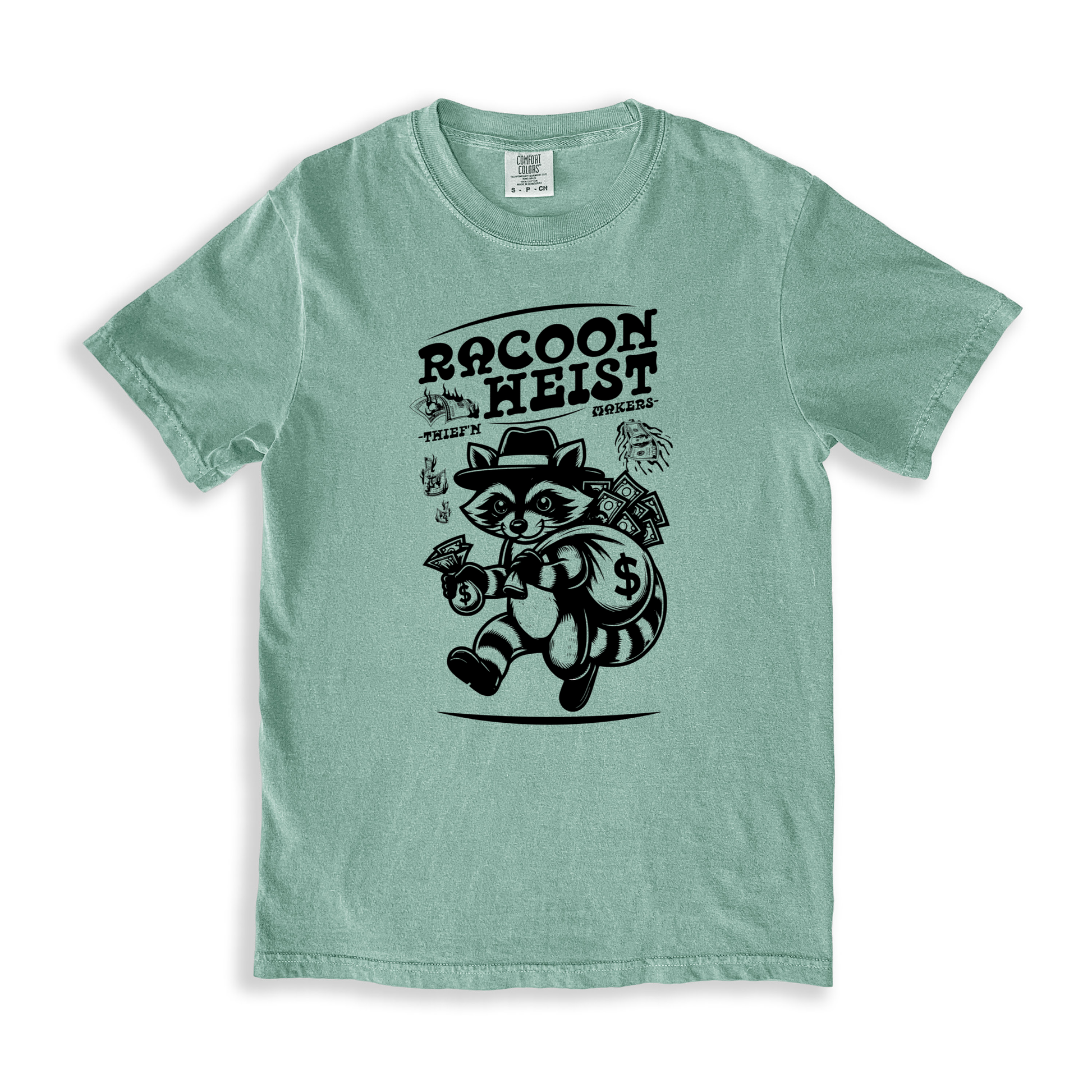Racoon Weist T-shirt - Bay