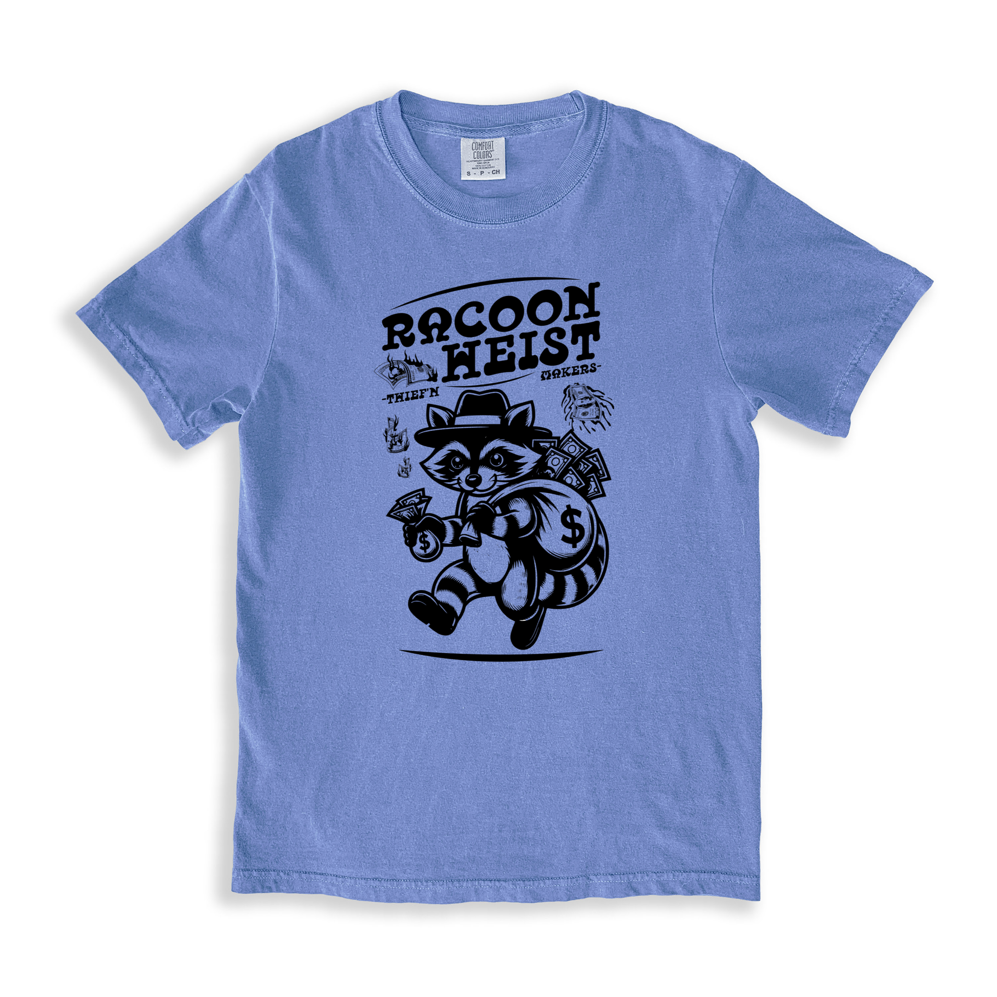 Racoon Weist T-shirt - BlueJean