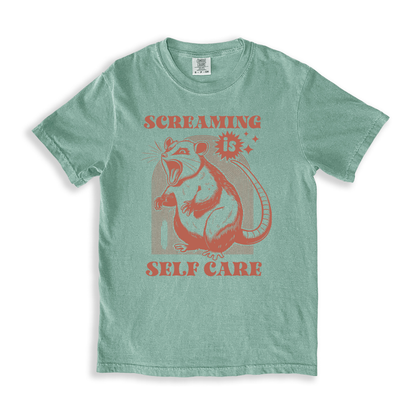 Screaming Is Self-care T-shirt - Bay