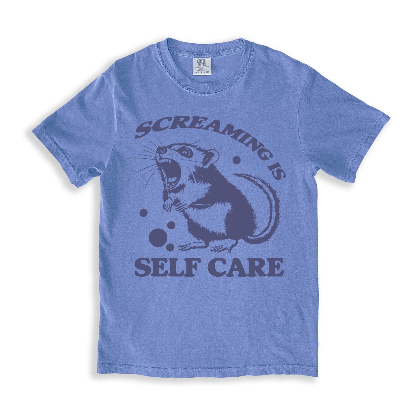 Screaming Is Self Care 2 T-shirt - BlueJean