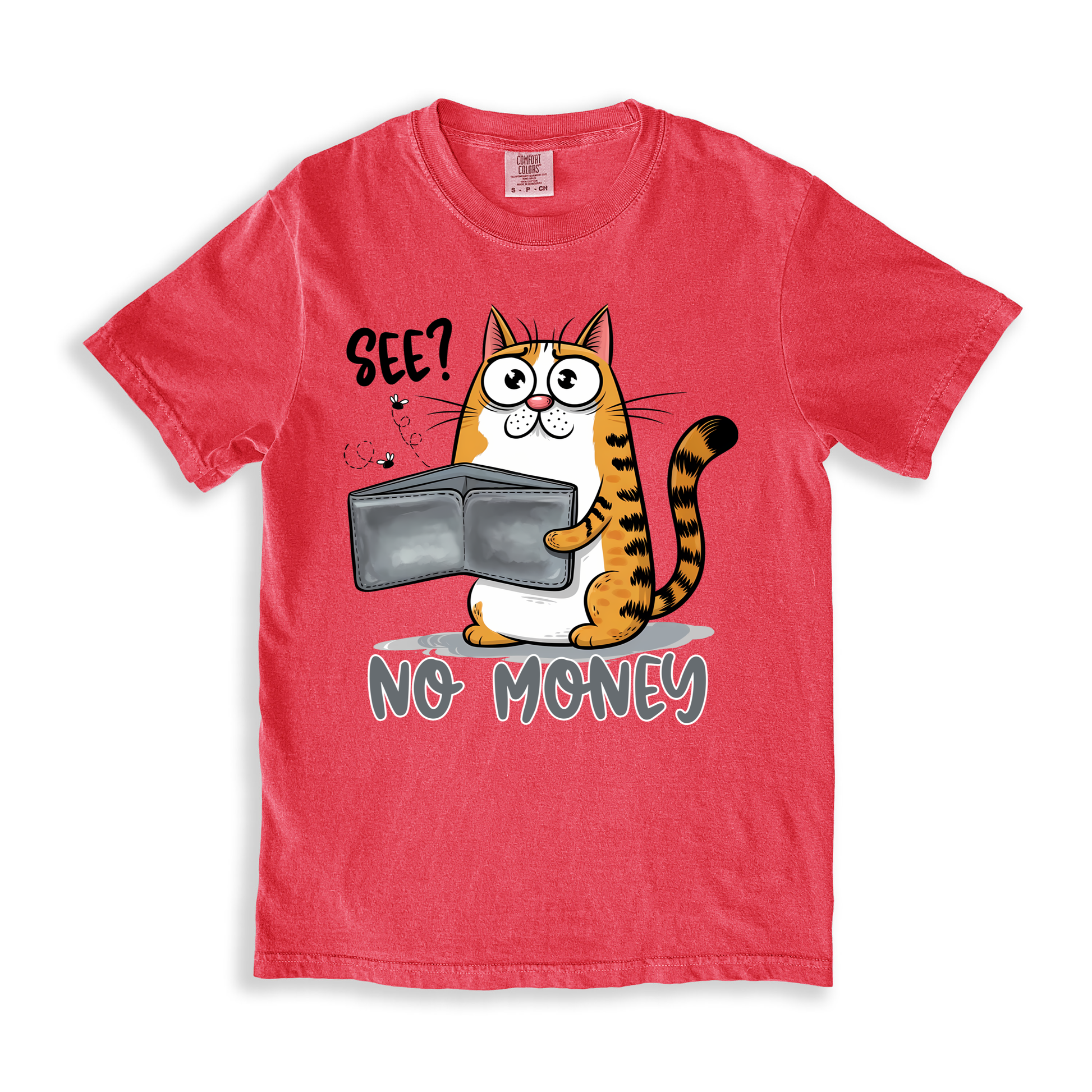 See_ No Money T-shirt - Watermelon