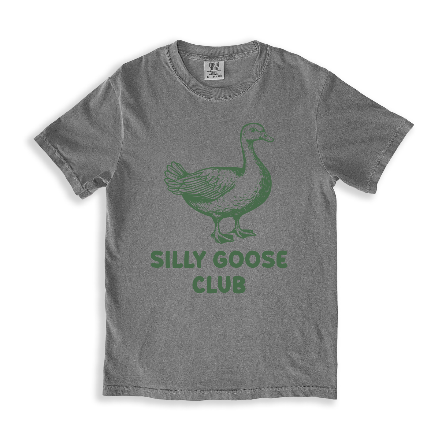 Silly Goose Club T-shirt - Grey