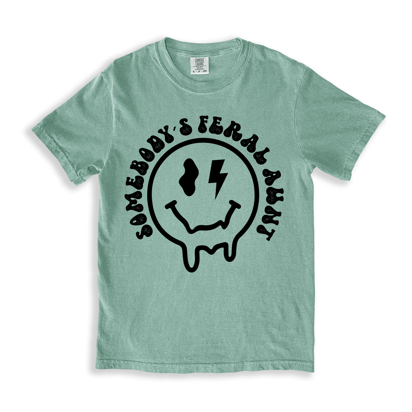Somebody_s Feral Aunt 2 T-shirt - Bay