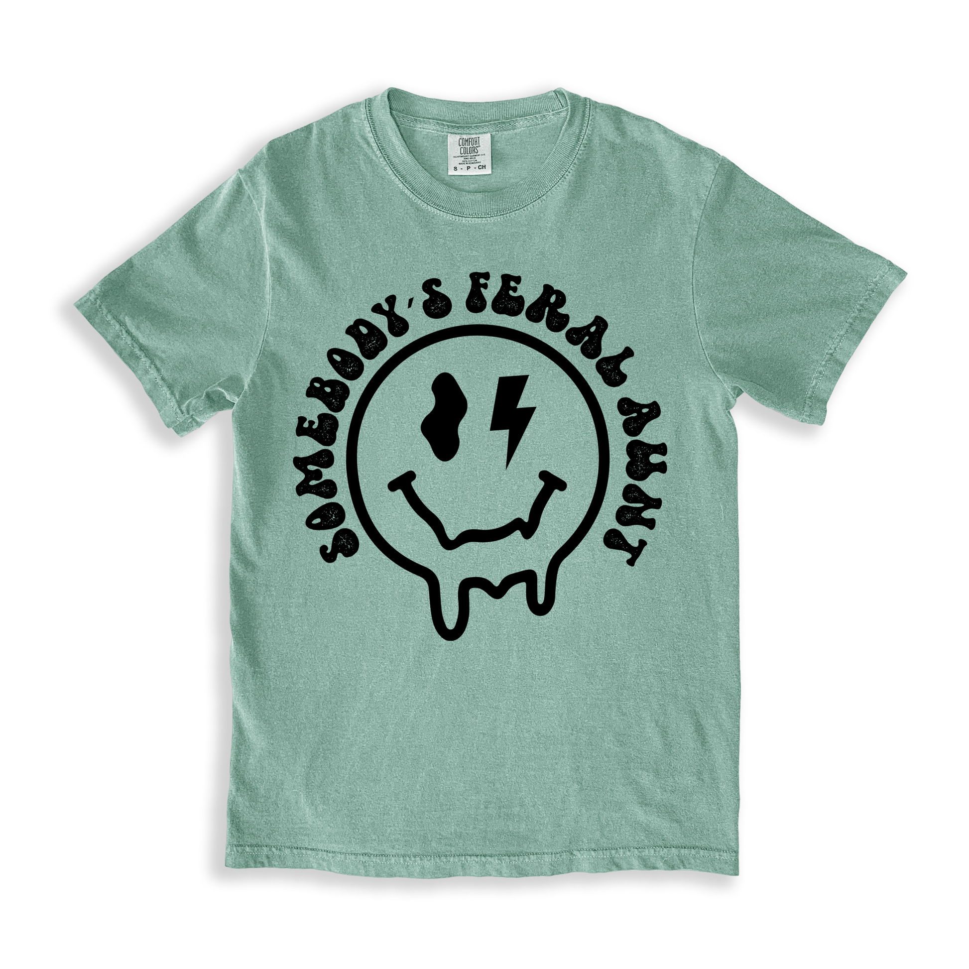 Somebody_s Feral Aunt 2 T-shirt - Bay