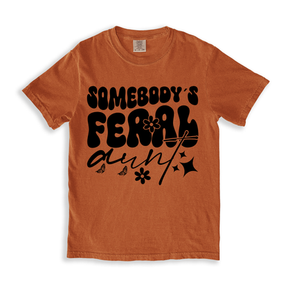 Somebody_s Feral Aunt T-shirt - Yam