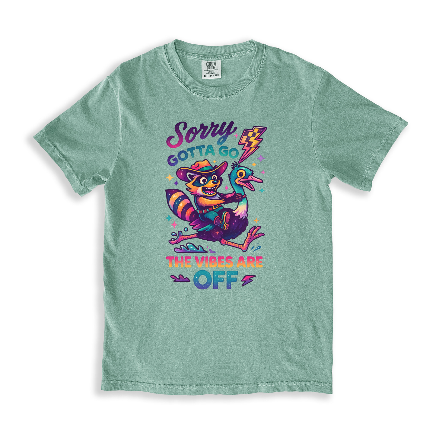 Sorry Gotta Go T-shirt - Bay