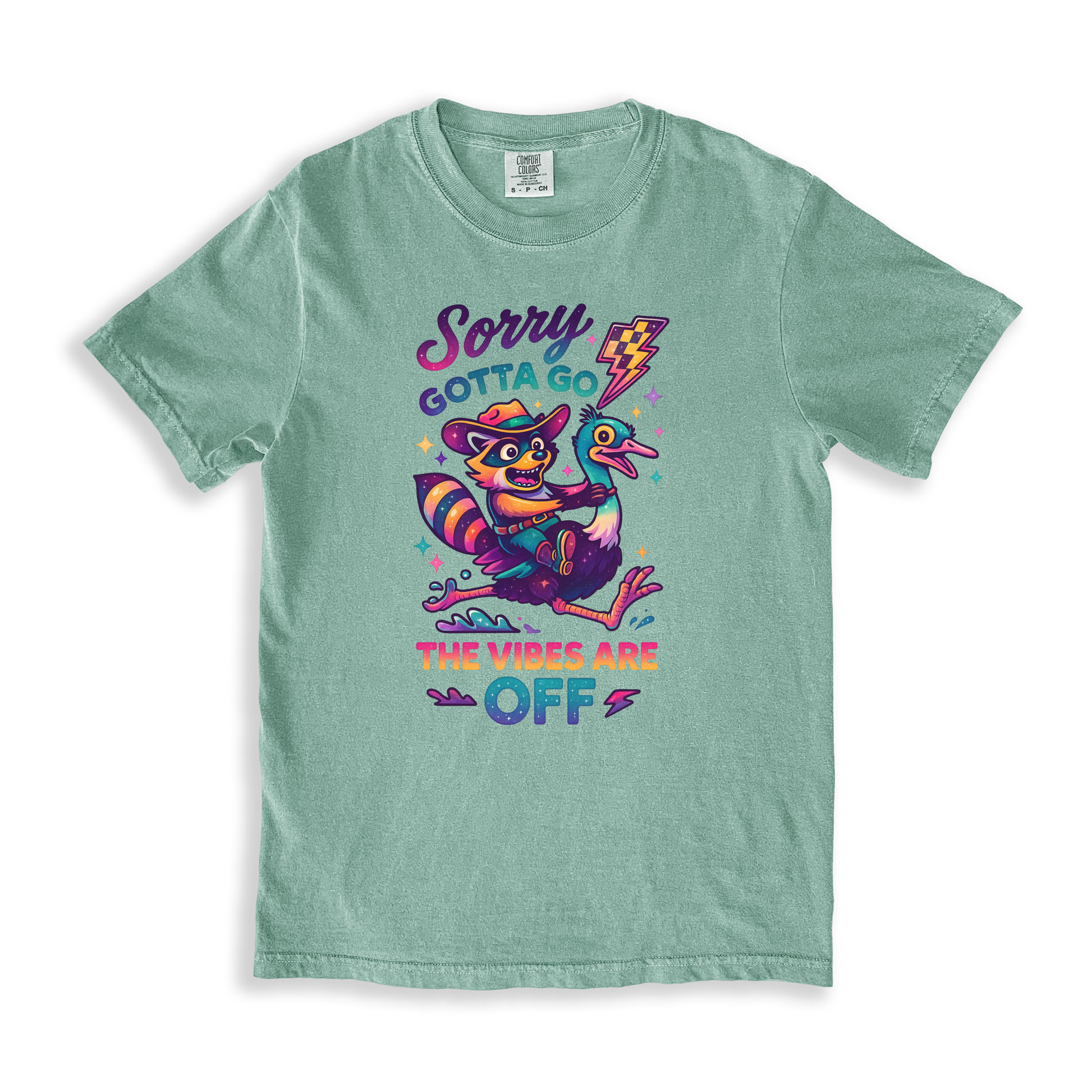 Sorry Gotta Go T-shirt - Bay