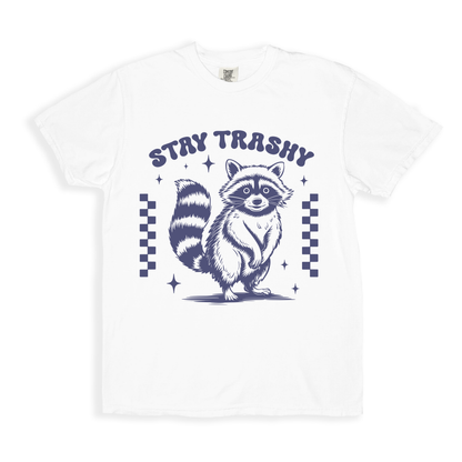 Stay Trashy T-shirt - White