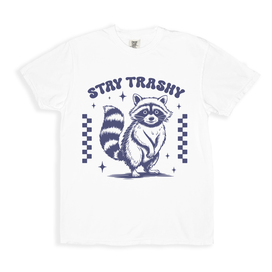 Stay Trashy T-shirt - White