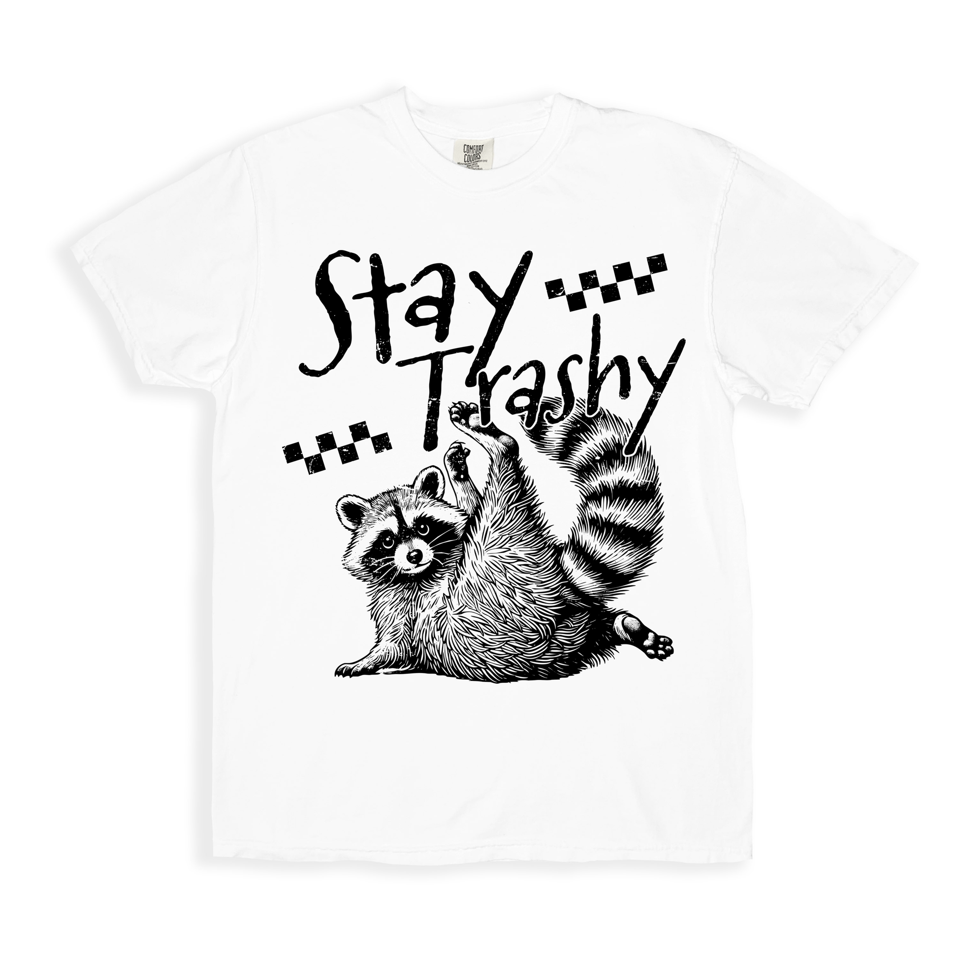 Stay Trashy T-shirt - White