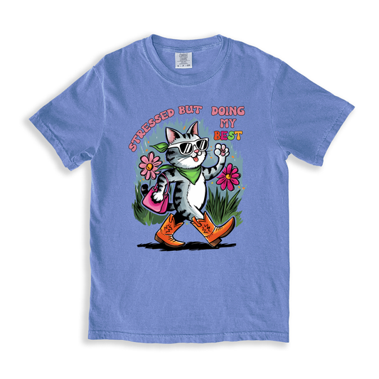 Stressed But Doing My Best T-shirt - BlueJean