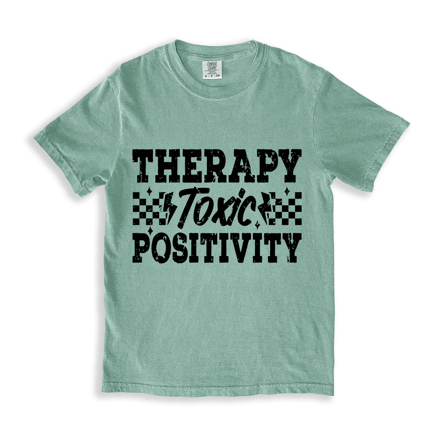 Therapy Toxic Positivity T-shirt - Bay