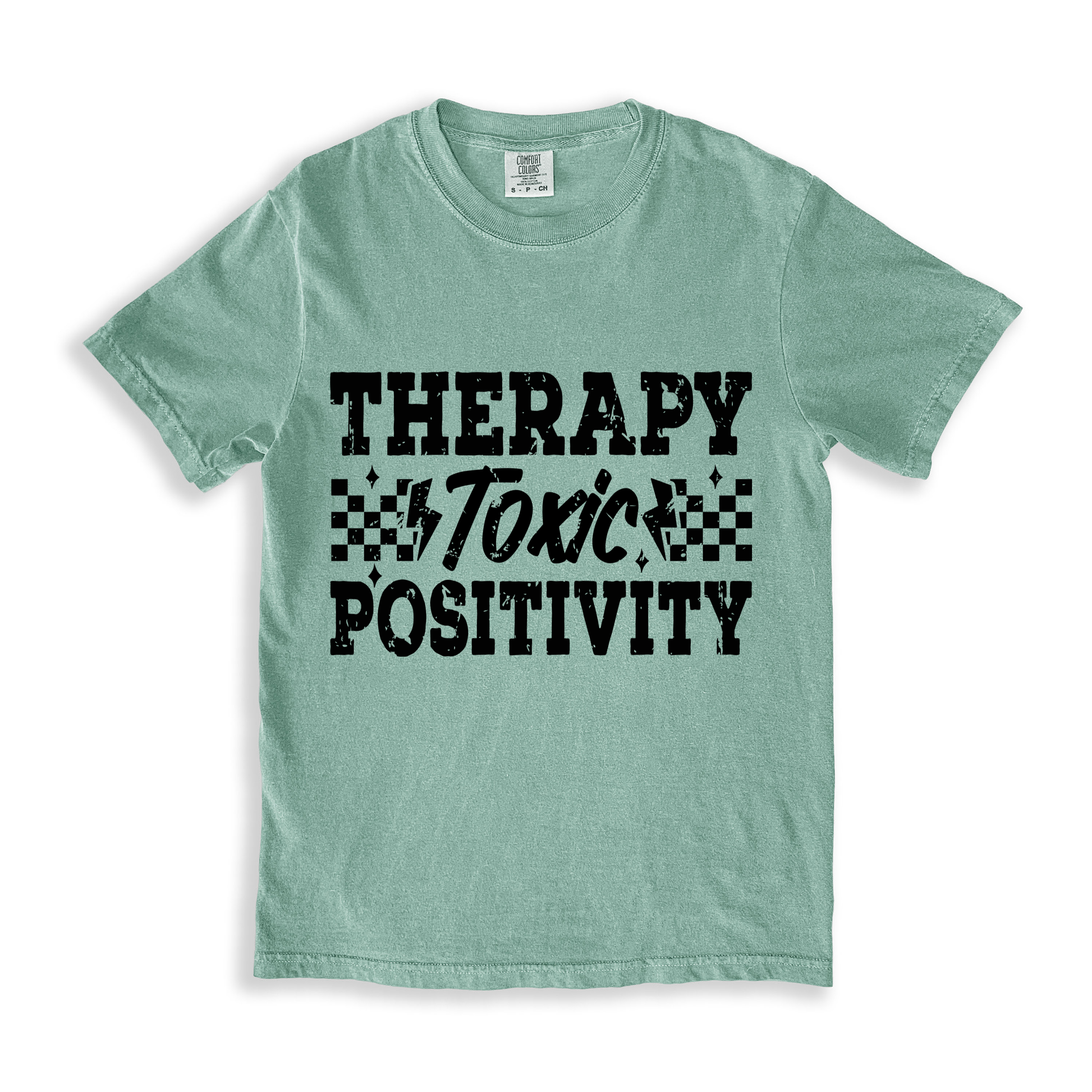 Therapy Toxic Positivity T-shirt - Bay