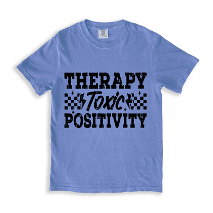 Therapy Toxic Positivity T-shirt - BlueJean