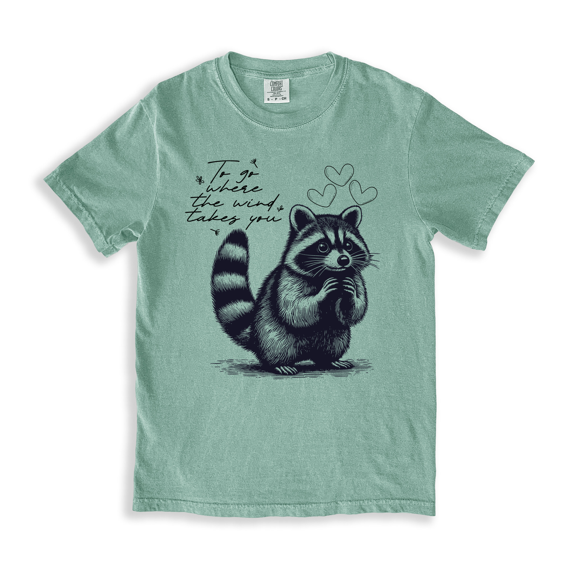 To Go Where The Wind Takes You T-shirt - Bay