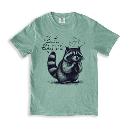 To Go Where The Wind Takes You T-shirt - Bay