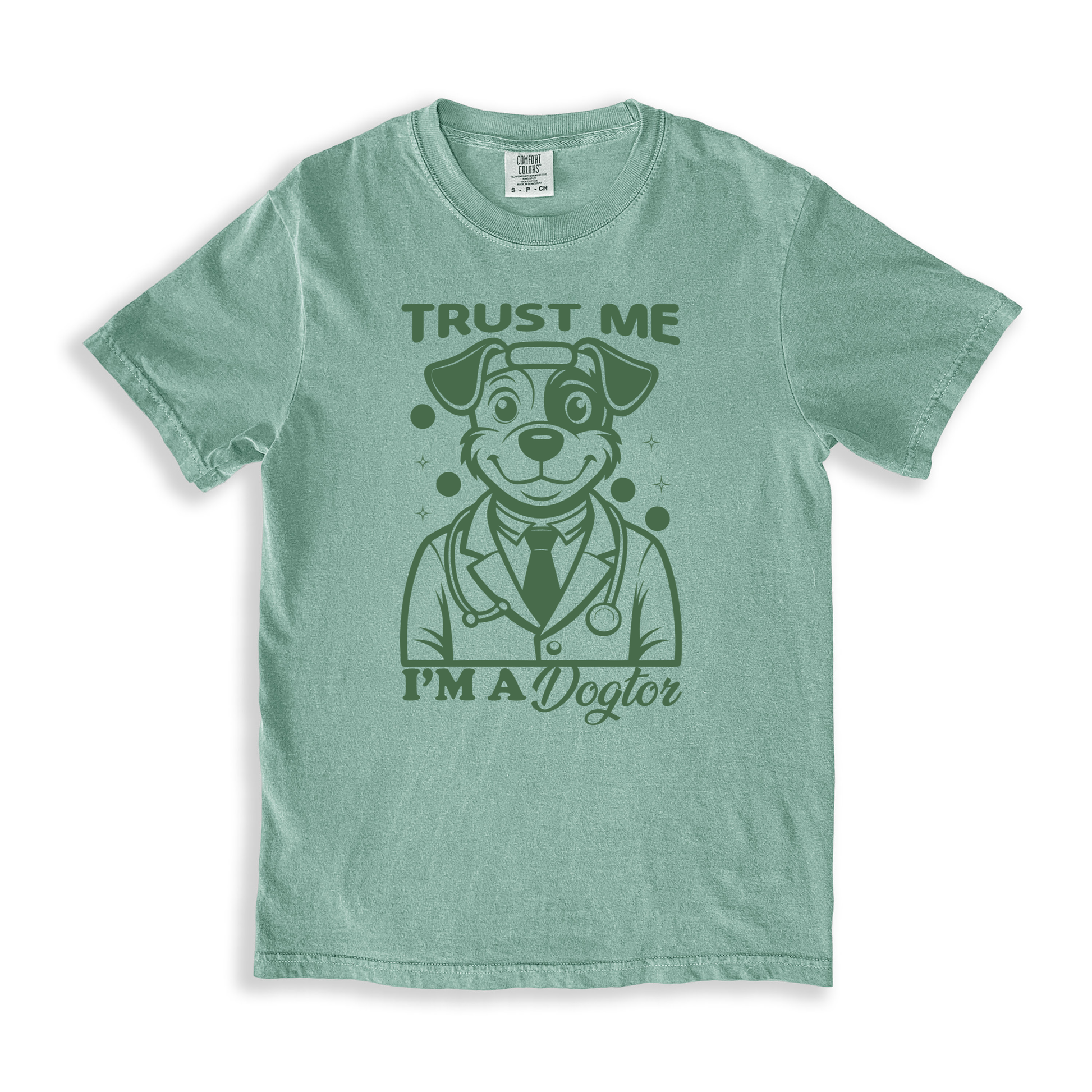 Trust Me I_m A Dogtor T-shirt - Bay